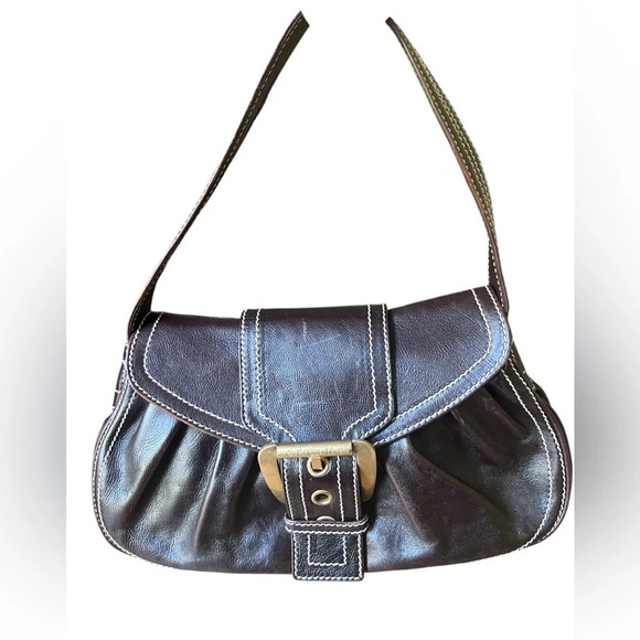 Celine shoulder bag with contrast stitching - Picture 1 of 7